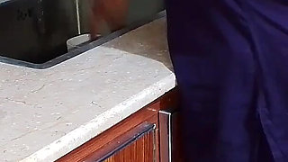 Indian Husband Has Sex with His Wife in the Kitchen