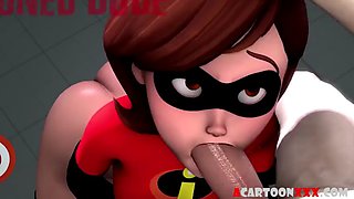 Big ass 3d milf riding and taking doggystyle sex