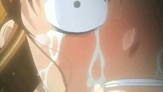 Hentai girl gets fucked in her tight ass so hard that it