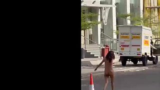Viral Jaipur Video Of [censored] Girl Stripping Naked On Busy Road & Causing Wild Ruckus