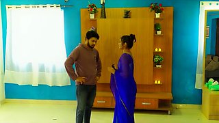 Tiny Indian MILF Naomi Shah swallows a stiff cock