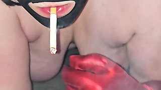 BBW Big Tit Fat Ass Smoking Wife Given to Husbands Employee for Fucking