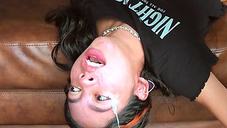 Petite Party Babe Gets Her Tiny Asshole Destroyed