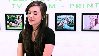 FetishNetwork Gia Paige bondage on the casting couch
