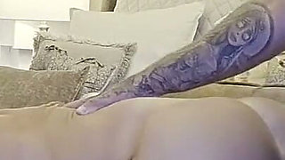 Bambiblacks and Huge Clit Bodybuilder Share Big Cocks