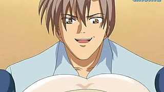 Hentai chick gets her ass fingered and fucked by this big