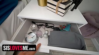 Cum crazed step sister-in-law rips off condom for a nicer perceive