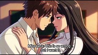 irresistible sex desire between a beautiful teacher and her devoted college student