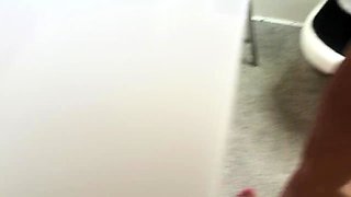 Hot blonde milf with amazing tits and ass gets nailed in POV