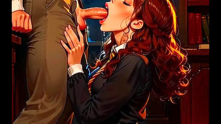 Hentai Deepthroat compilation PMV