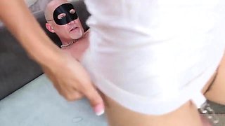Dana Vespolis Big Ass Pounded Rough by Mark Davis in Stockings