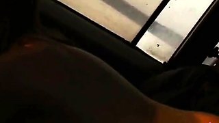 Road Trip to Crimea Outdoor Car Sex with Russian Blonde MIL