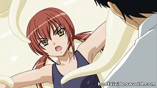 Cute teen girls in anime hentai videos