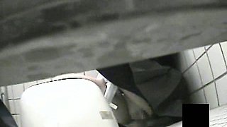 Asian Nasty Girl Toilet Masturbation