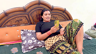 After the Elder One Left, the Younger One Saw Bhabhi Alone and Took Advantage of the Opportunity