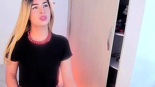 Small Titted Livia Toying Her Pussy