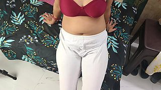 A Very Beautiful and Sexy Stepsister Was Cooking in the Kitchen, Then Her Stepbrother Came and They Had Sex