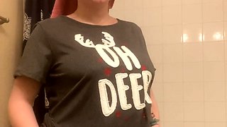 Pregnant Redhead Webcam Masturbation