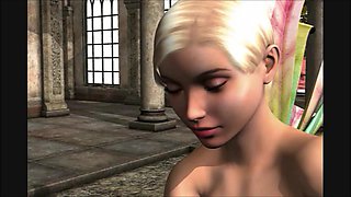 3D Animation: Fairy and Dragon