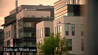 Hot Threesome At The Office - Alexis Crystal And Geisha Kyd