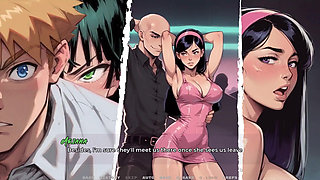 My New Girlfriend Taboo Hentai Game Ep.61 Swinger Couple Having Sex in the Club Vip Booth!