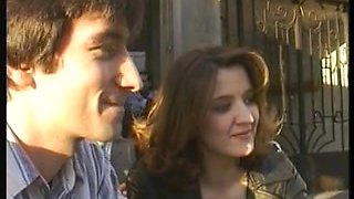 Vintage babes strip and flash their tits in public