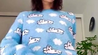 Madeline amateur teen enjoys a solo masturbation