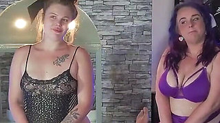 Newbie Swingers - Belle Reynolds and Kora - Behind the Scenes