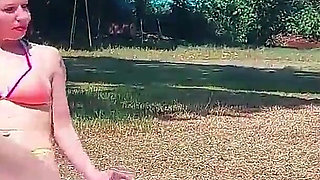 I Gape Katrina Punk's Ass and Fuck Her Feet Outdoors