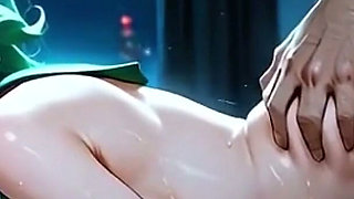 Hentai Girl Pussy Destroyed & Filled with Thick Cum - Creampie