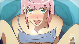 Car Toon - Fuck In The Franxx
