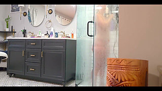 Stepson Caught Watching Stepmom Shower