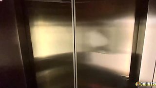 Asian maid saw him masturbating while she's cleaning, so he ended up fucking her POV