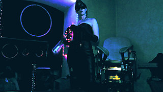 Leather Mistress Eva Latex Femdom Fetish Milf Toys Penis Pump BDSM Kink Hot Sexy
