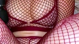 Busty Blonde Pussy Close Up