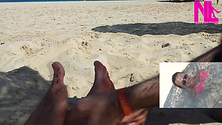 Me Being Tickled on My Feet on the Beach