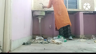 Indian beautiful housewife fucking hard in home