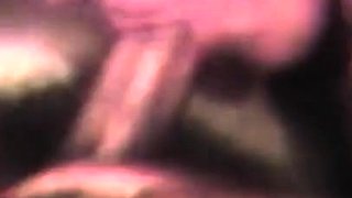 Retro threesome with vintage clothing and hardcore sex