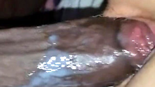 Black Creampie Close-up