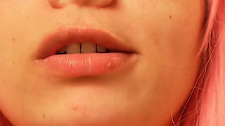 Your Stepmother Is Chewing Gum and Blowing Bubbles, Then She Smokes a Cigarette, Exhaling Smoke While She Chews, and Blows