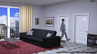 Adventures Of Willy D: horny guy fucks his sex doll on his bed ep 105