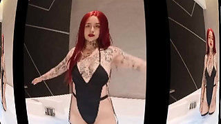 Redhead in Jakuzzi Alone