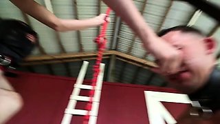 Club Dom - Dava Foxx Ball Tugging Two Guys