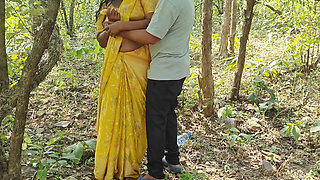 Sister in Law Put Banana Into Her Ass in the Forest, Telugu Anty Fucking