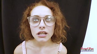 Petite Ginger Luna Parish Deepthroat Rim And Cum Eating!