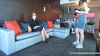 Cuckold Connection! Pt1 Of 2 - Helena Price, Chuck The Cuck And Mandy Rhea