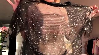 blonde teen pregnant girl has her pussy masturbated