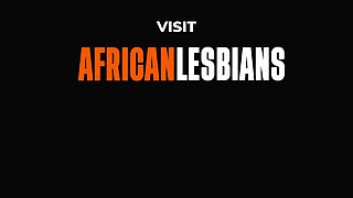 Busty Black Lesbian Girls Having Some Anal Fun