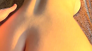 Sharing a Bed with my Big Booty Step-Sis Turned into Rough Passionate Sex - POV