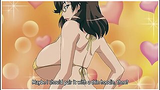Hentai Anime In Big Boobed Beauty Likes To Get Doggy Rammed When Trying On A Swimsuit
